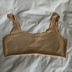 Beige Bra Top